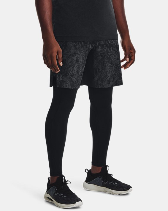 Shorts UA Reign Woven da uomo, Black, pdpMainDesktop image number 0